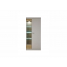 Vitriinkapp SCARA matthall / tamm, 90x35xH199 cm