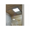 Vitriinkapp SCARA matthall / tamm, 90x35xH199 cm