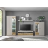 Tv-alus SCARA matthall / tamm, 150x45xH46 cm