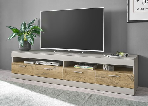 Tv-alus SCARA matthall / tamm, 200x45xH46 cm