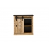 Kummut SHERWOOD pruun / hall, 93x38xH91 cm