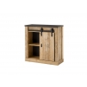 Kummut SHERWOOD pruun / hall, 93x38xH91 cm