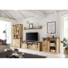 Kummut SHERWOOD pruun / hall, 93x38xH91 cm