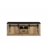 Tv-alus SHERWOOD pruun / hall, 162x43xH61 cm