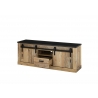 Tv-alus SHERWOOD pruun / hall, 162x43xH61 cm