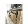 Tv-alus SHERWOOD pruun / hall, 201x43xH61 cm