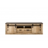 Tv-alus SHERWOOD pruun / hall, 201x43xH61 cm