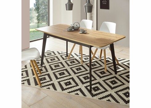 Pikendatav söögilaud TORGE tamm, 140-180x75xH80 cm