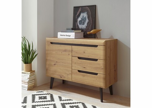 Kummut TORGE tamm, 107x40xH83 cm