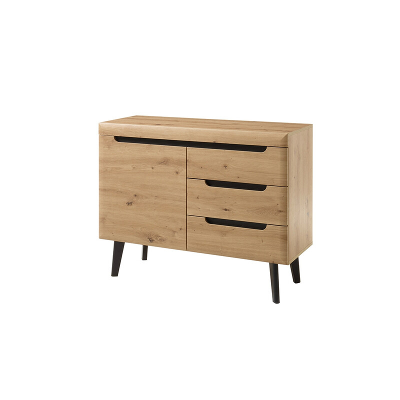 Kummut TORGE tamm, 107x40xH83 cm