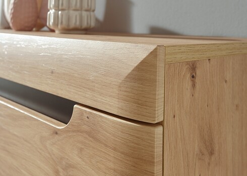 Kummut TORGE tamm, 107x40xH83 cm