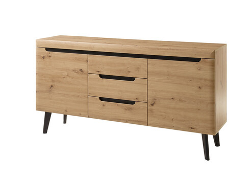 Kummut TORGE tamm, 160x40xH83 cm