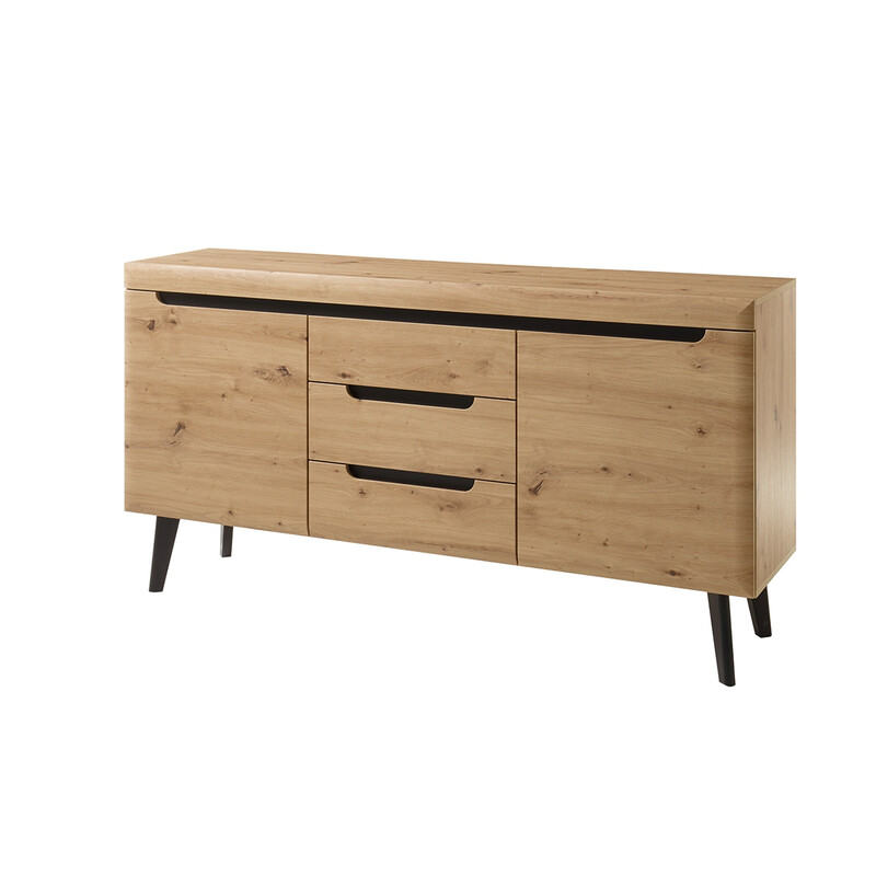 Kummut TORGE tamm, 160x40xH83 cm