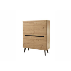 Kummut TORGE tamm, 107x40xH134 cm