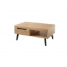 Diivanilaud TORGE tamm, 107x67xH46 cm