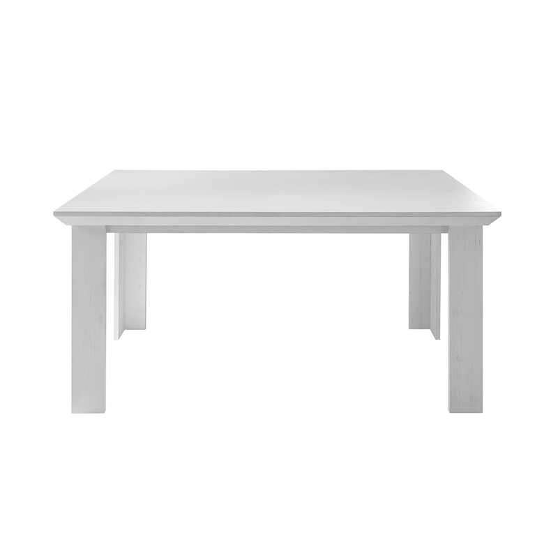 Söögilaud WESTERLAND valge mänd, 158x88xH76 cm