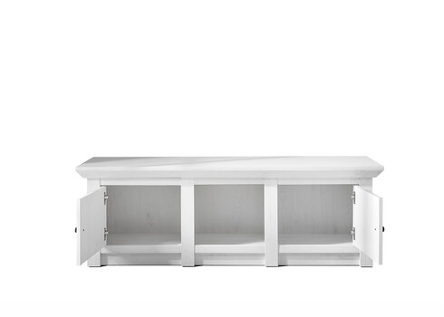 Tv-alus WESTERLAND valge mänd, 152x45xH51 cm