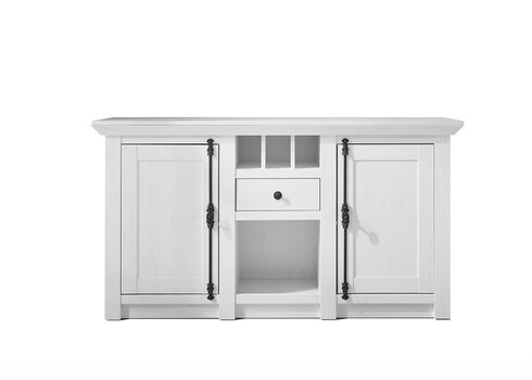 Kummut WESTERLAND valge mänd, 152x45xH83 cm