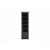 Kapp-riiul WESTMINSTER tumehall / tamm, 61x42xH202 cm
