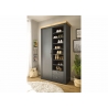 Esikukapp WESTMINSTER tumehall / tamm, 108x46xH203 cm