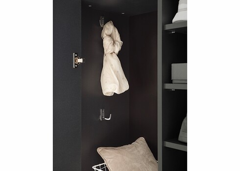 Esikukapp WESTMINSTER tumehall / tamm, 108x46xH203 cm