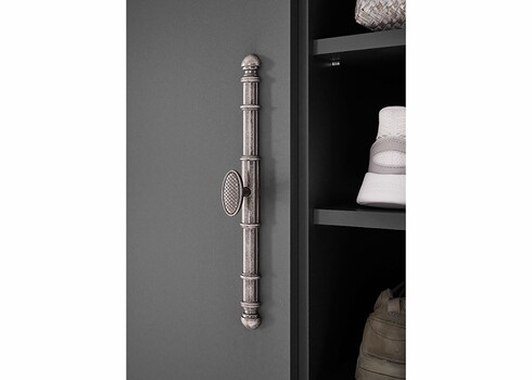 Esikukapp WESTMINSTER tumehall / tamm, 108x46xH203 cm