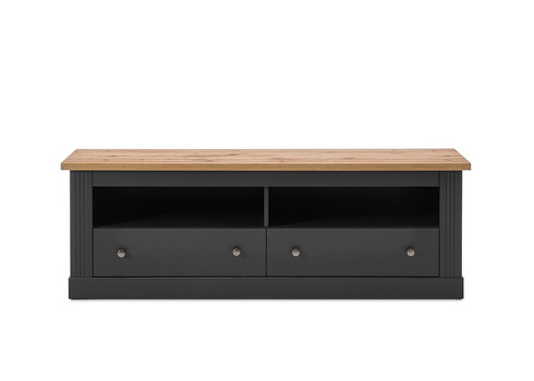 Tv-alus WESTMINSTER tumehall / tamm, 153x41xH52 cm