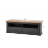 Tv-alus WESTMINSTER tumehall / tamm, 153x41xH52 cm