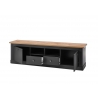 Tv-alus WESTMINSTER tumehall / tamm, 180x41xH52 cm