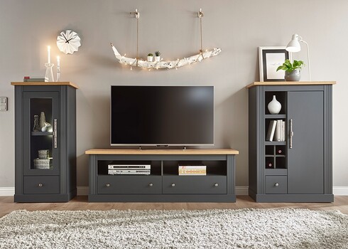 Kapp WESTMINSTER tumehall / tamm, 80x42xH122 cm