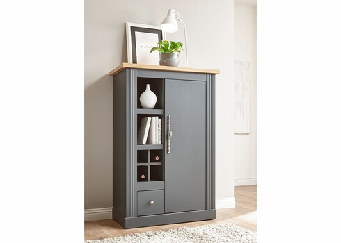 Kapp WESTMINSTER tumehall / tamm, 80x42xH122 cm