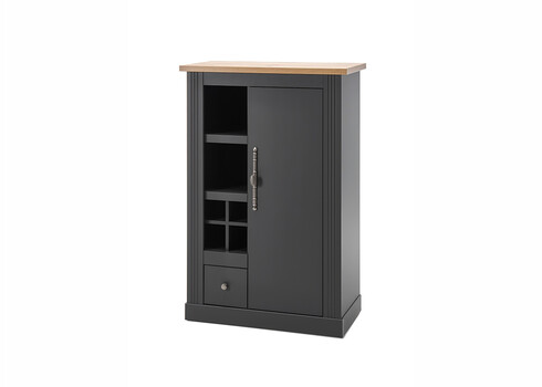 Kapp WESTMINSTER tumehall / tamm, 80x42xH122 cm