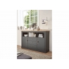 Kummut WESTMINSTER tumehall / tamm, 150x42xH96 cm