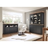 Kummut WESTMINSTER tumehall / tamm, 150x42xH96 cm