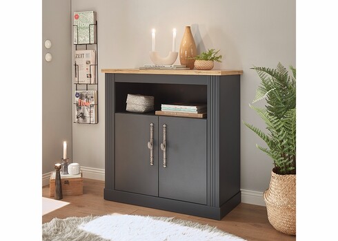 Kummut WESTMINSTER tumehall / tamm, 92x45xH95 cm