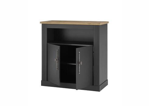 Kummut WESTMINSTER tumehall / tamm, 92x45xH95 cm