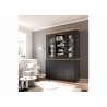 Puhvetkapp WESTMINSTER tumehall / tamm, 153x42xH205 cm