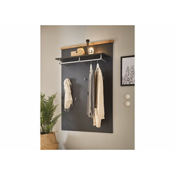 Esikunagi WESTMINSTER tumehall / tamm, 91x26xH160 cm