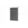 Esikunagi WESTMINSTER tumehall / tamm, 91x26xH160 cm