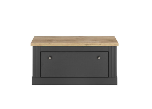 Esikupink WESTMINSTER tumehall / tamm, 92x45xH46 cm
