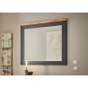 Seinapeegel WESTMINSTER tumehall / tamm, 90x4xH73 cm