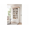 Kapp-riiul WESTMINSTER valge / tamm, 97x42xH202 cm