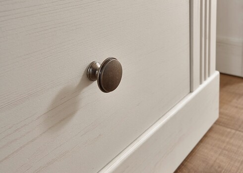 Esikukapp WESTMINSTER valge / tamm, 66x46xH203 cm