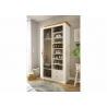 Esikukapp WESTMINSTER valge / tamm, 108x46xH203 cm