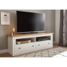 Tv-alus WESTMINSTER valge / tamm, 153x41xH52 cm