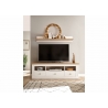 Tv-alus WESTMINSTER valge / tamm, 162x41xH52 cm