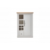 Kapp WESTMINSTER valge / tamm, 80x42xH122 cm