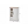 Kapp WESTMINSTER valge / tamm, 80x42xH122 cm