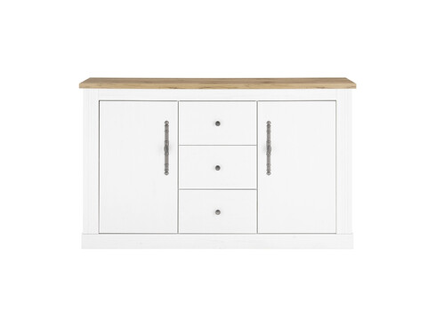 Kummut WESTMINSTER valge / tamm, 150x42xH96 cm