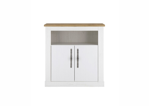 Kummut WESTMINSTER valge / tamm, 92x45xH95 cm